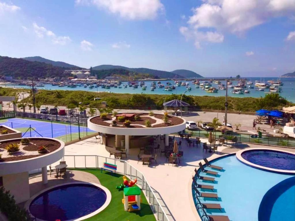 Cobertura Pe Na Areia Com Piscina Privativa E Vista Mar Na Praia Dos Anjos, Arraial Do Cabo, Para Ate 8 Pessoas Eksteriør billede