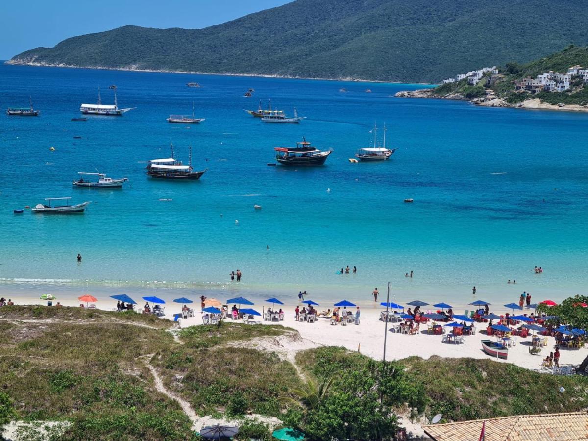 Cobertura Pe Na Areia Com Piscina Privativa E Vista Mar Na Praia Dos Anjos, Arraial Do Cabo, Para Ate 8 Pessoas Eksteriør billede