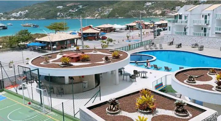 Cobertura Pe Na Areia Com Piscina Privativa E Vista Mar Na Praia Dos Anjos, Arraial Do Cabo, Para Ate 8 Pessoas Eksteriør billede