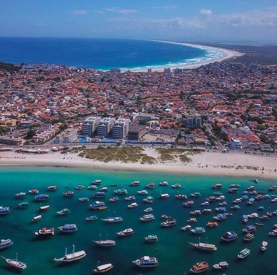 Cobertura Pe Na Areia Com Piscina Privativa E Vista Mar Na Praia Dos Anjos, Arraial Do Cabo, Para Ate 8 Pessoas Eksteriør billede